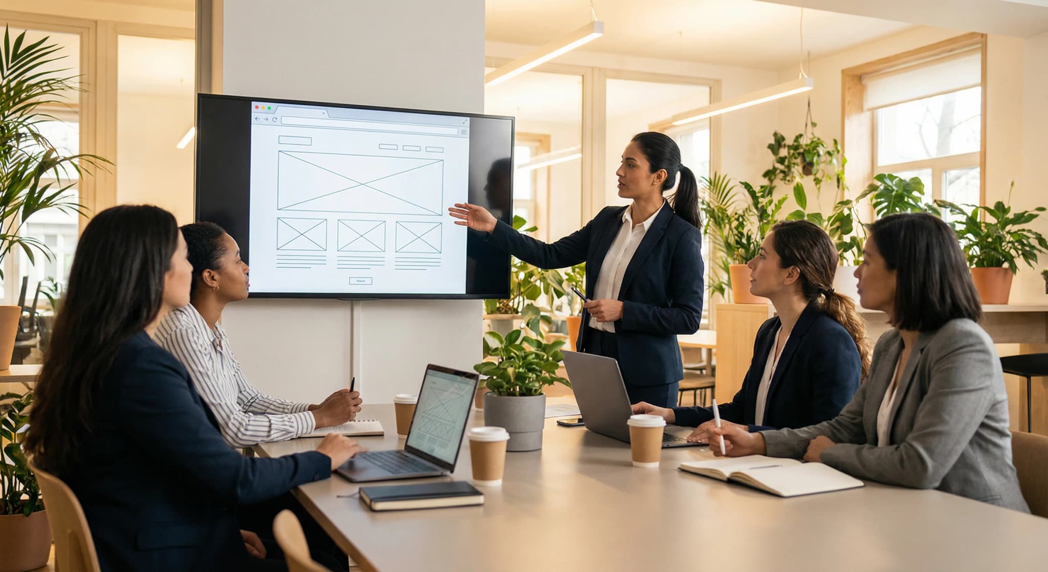 Model comp card with stats and professional headshots