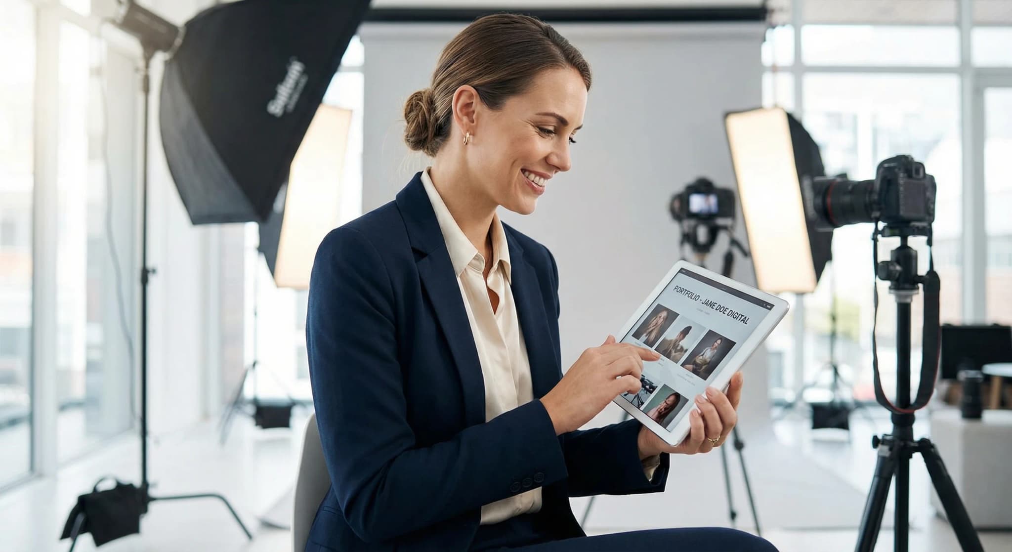 Professional Modeling - website development showcase 4