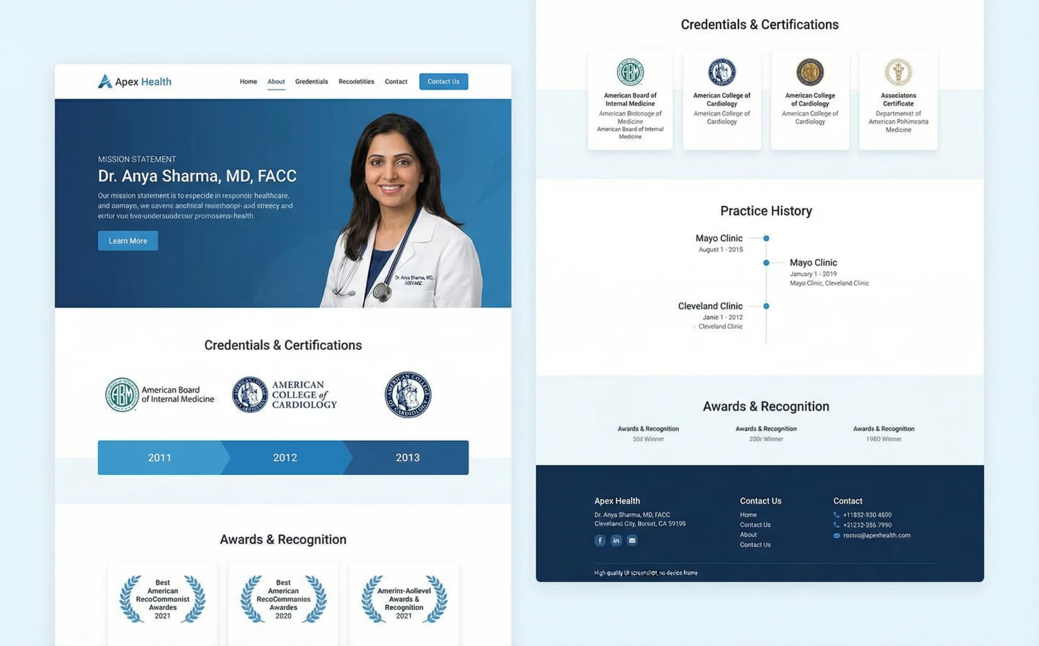 Healthcare & Wellness - website development showcase 8