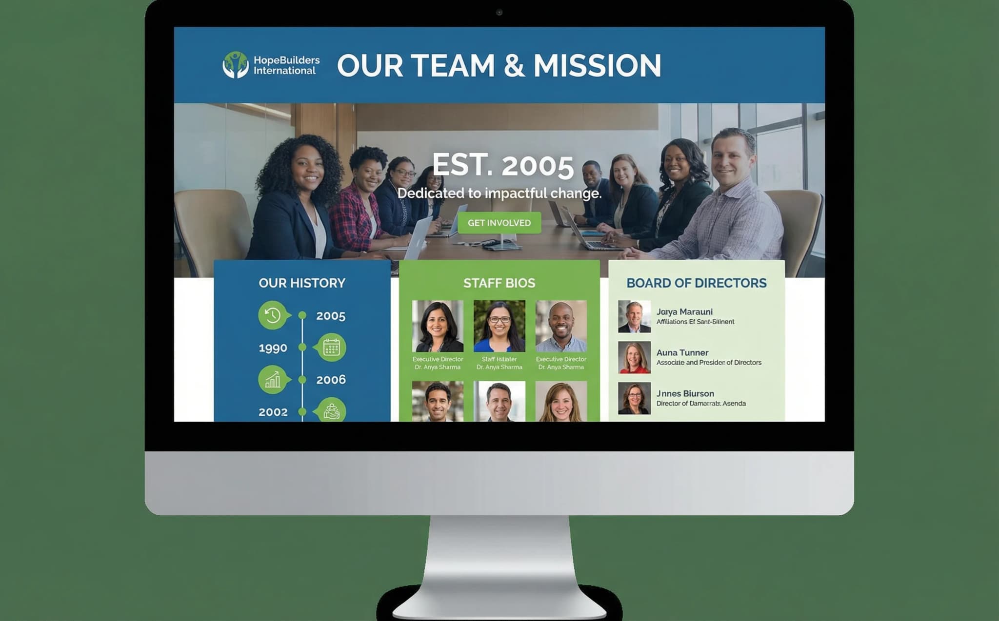 Nonprofits & Causes - website development showcase 8