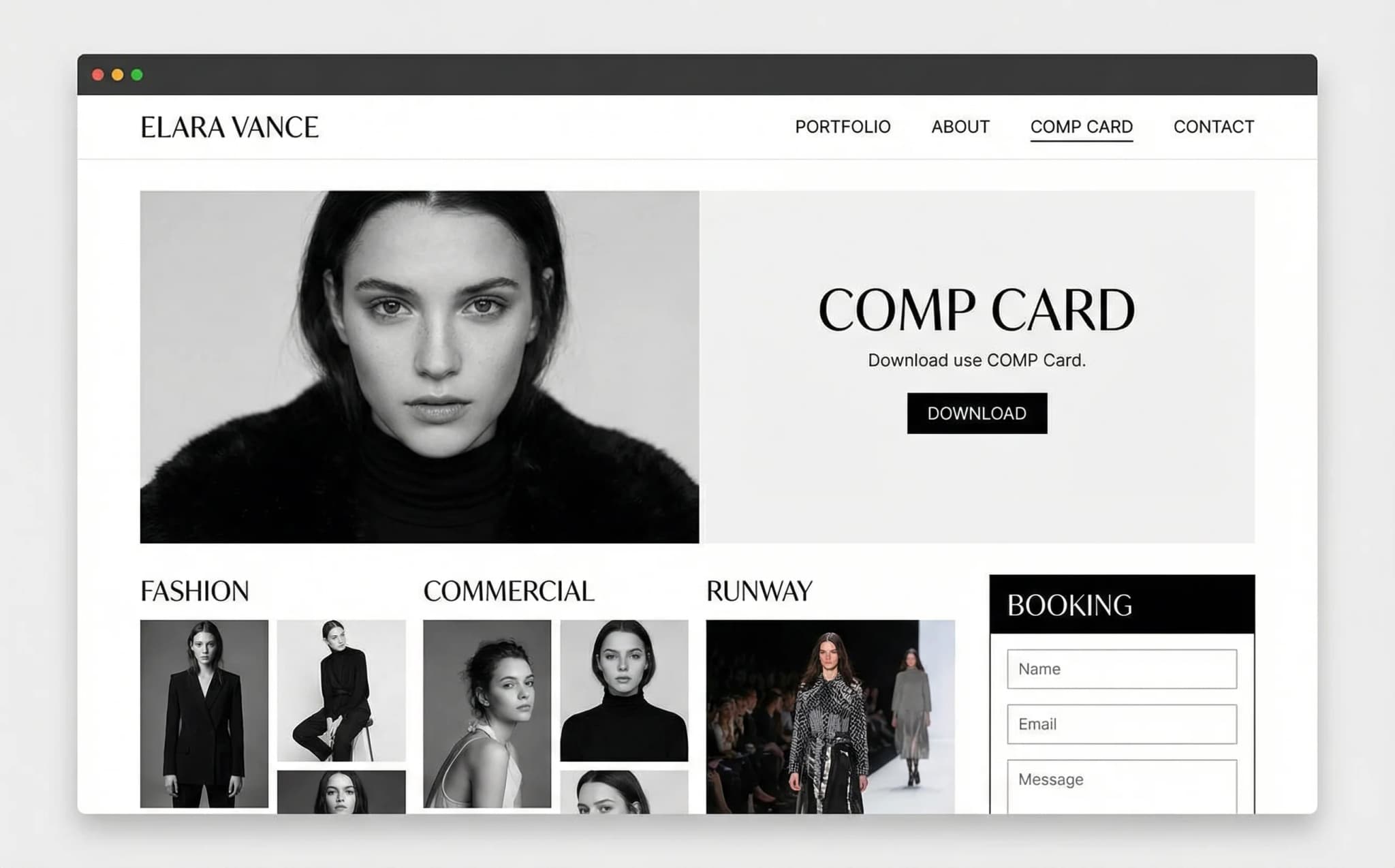 Sitios web para modelaje profesional