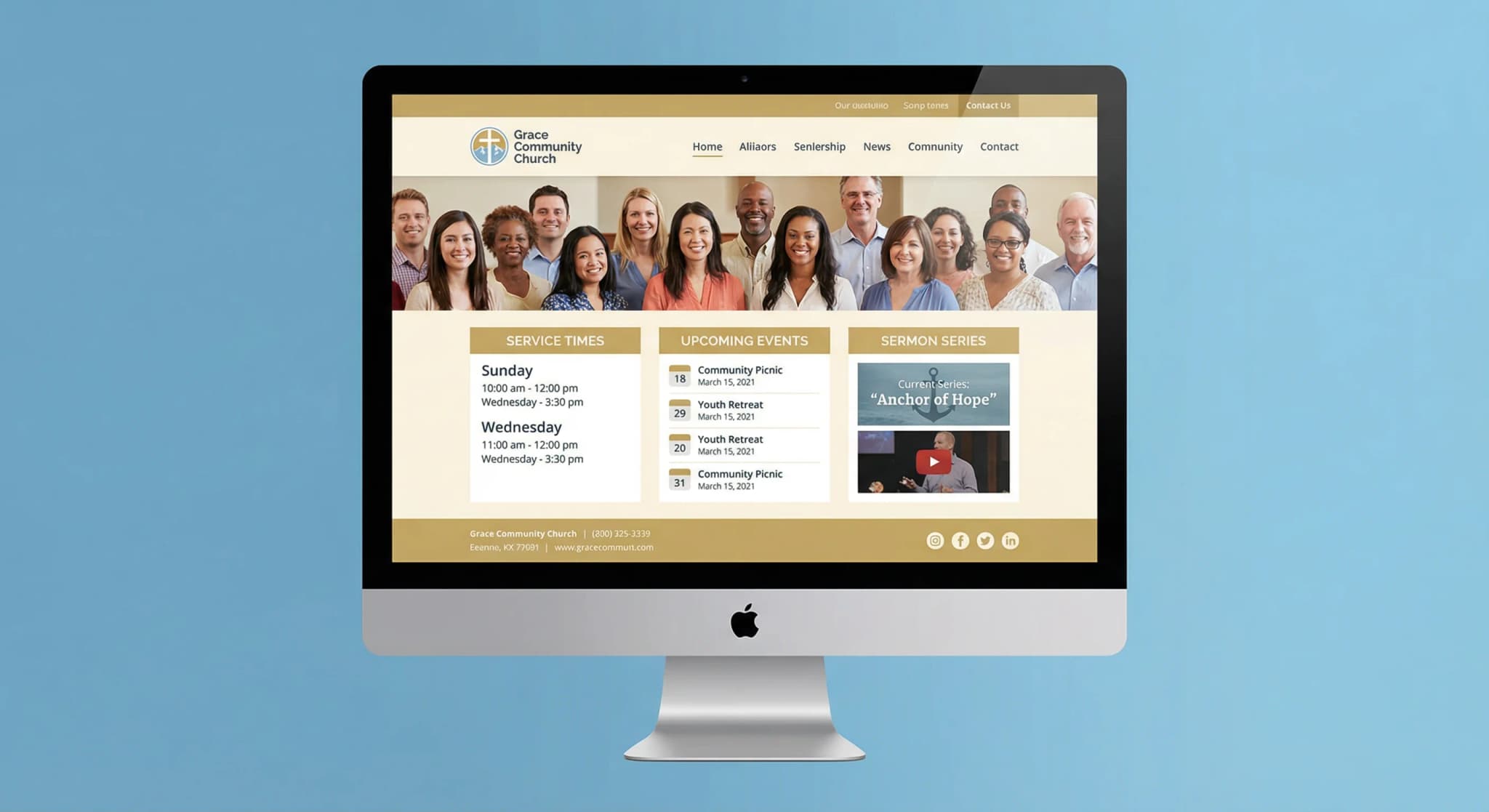 Websites for Religious Organizations