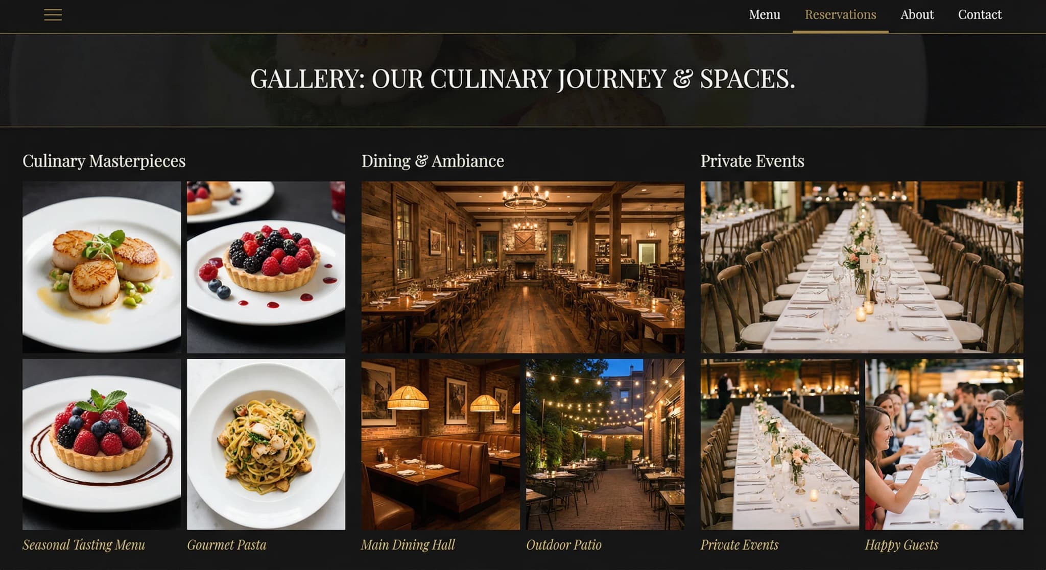 Client delighted with her new website