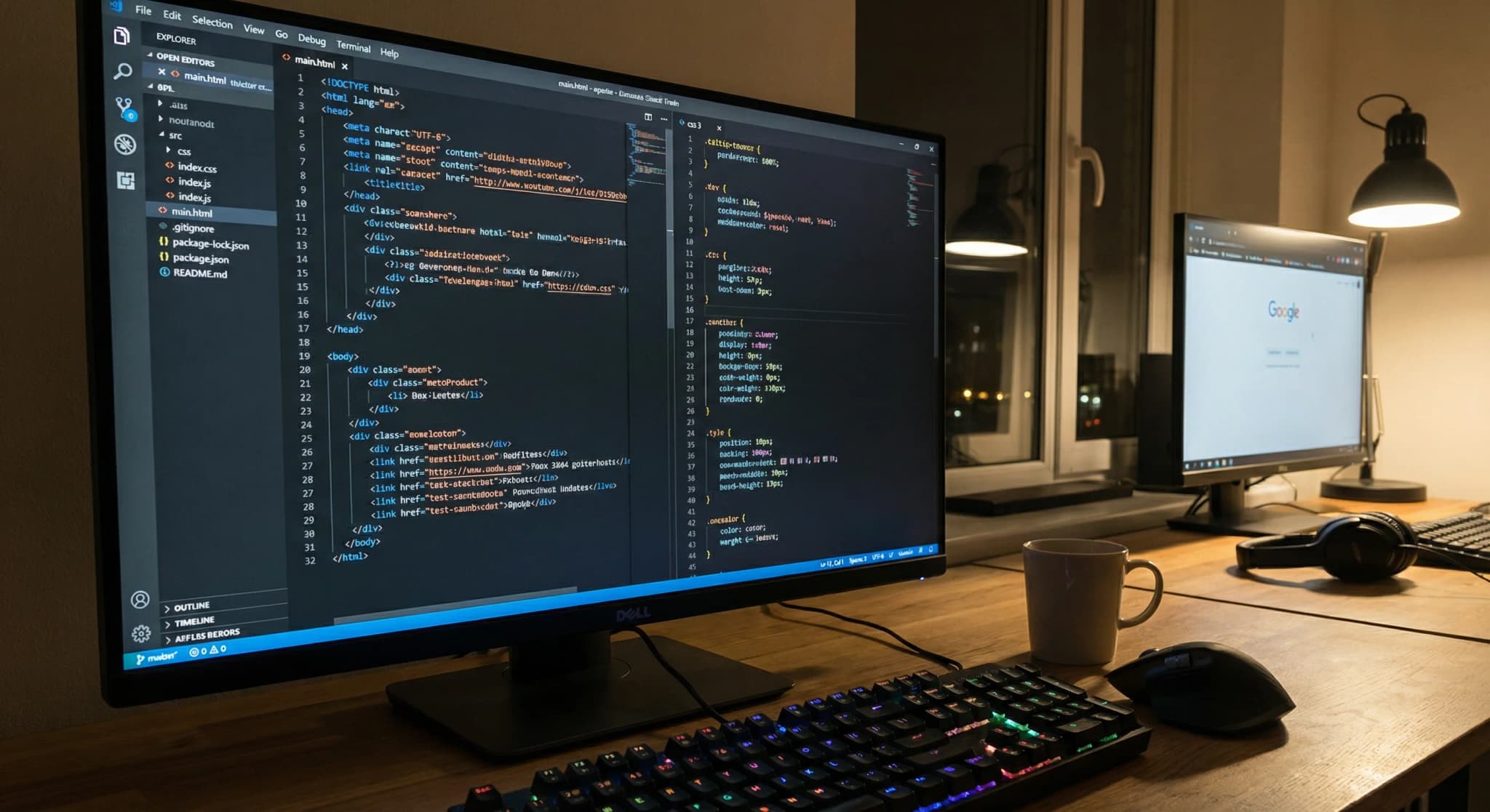 Sitios personales - website development showcase 3