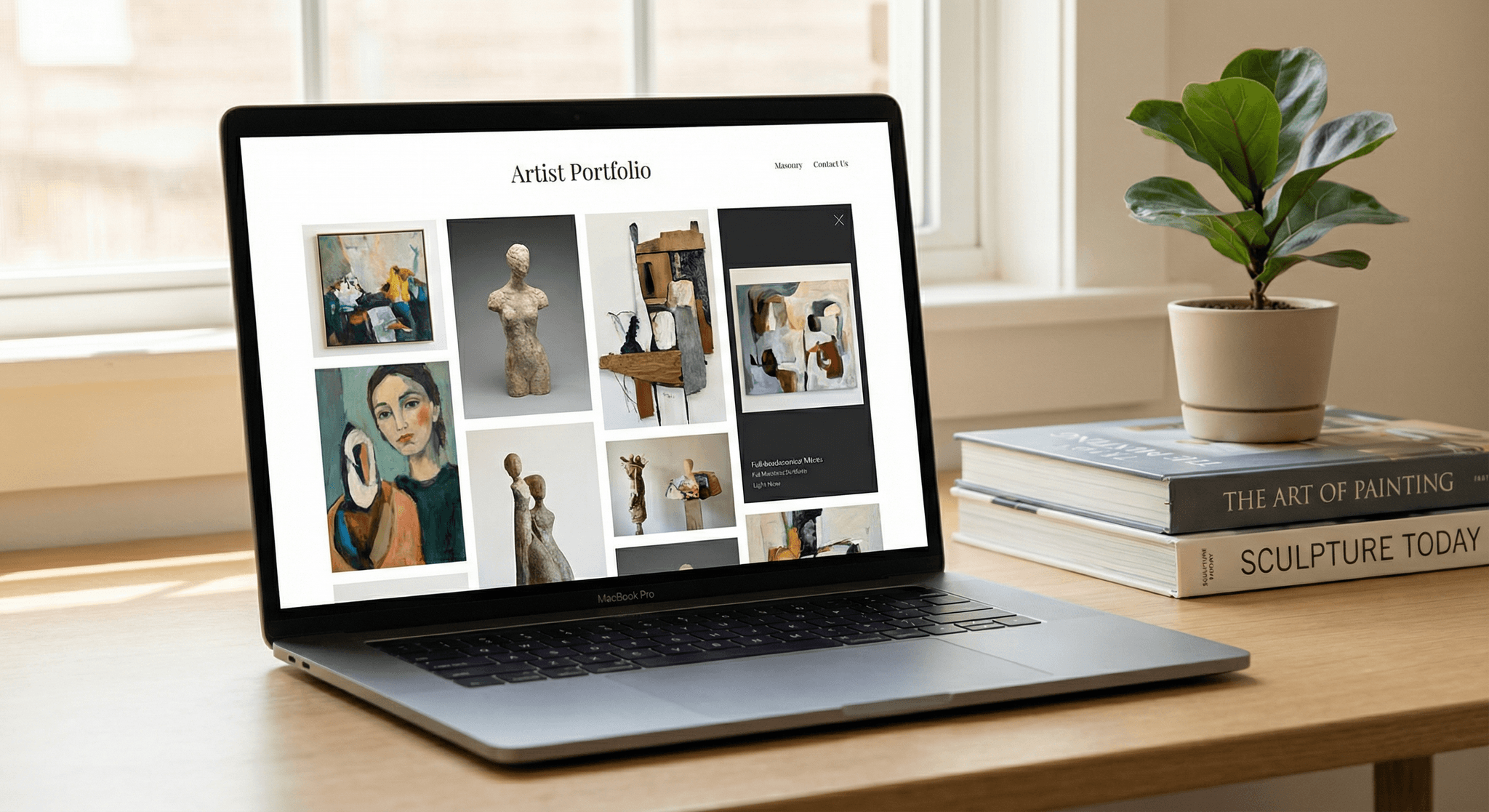 Sitios web para creativos y artistas