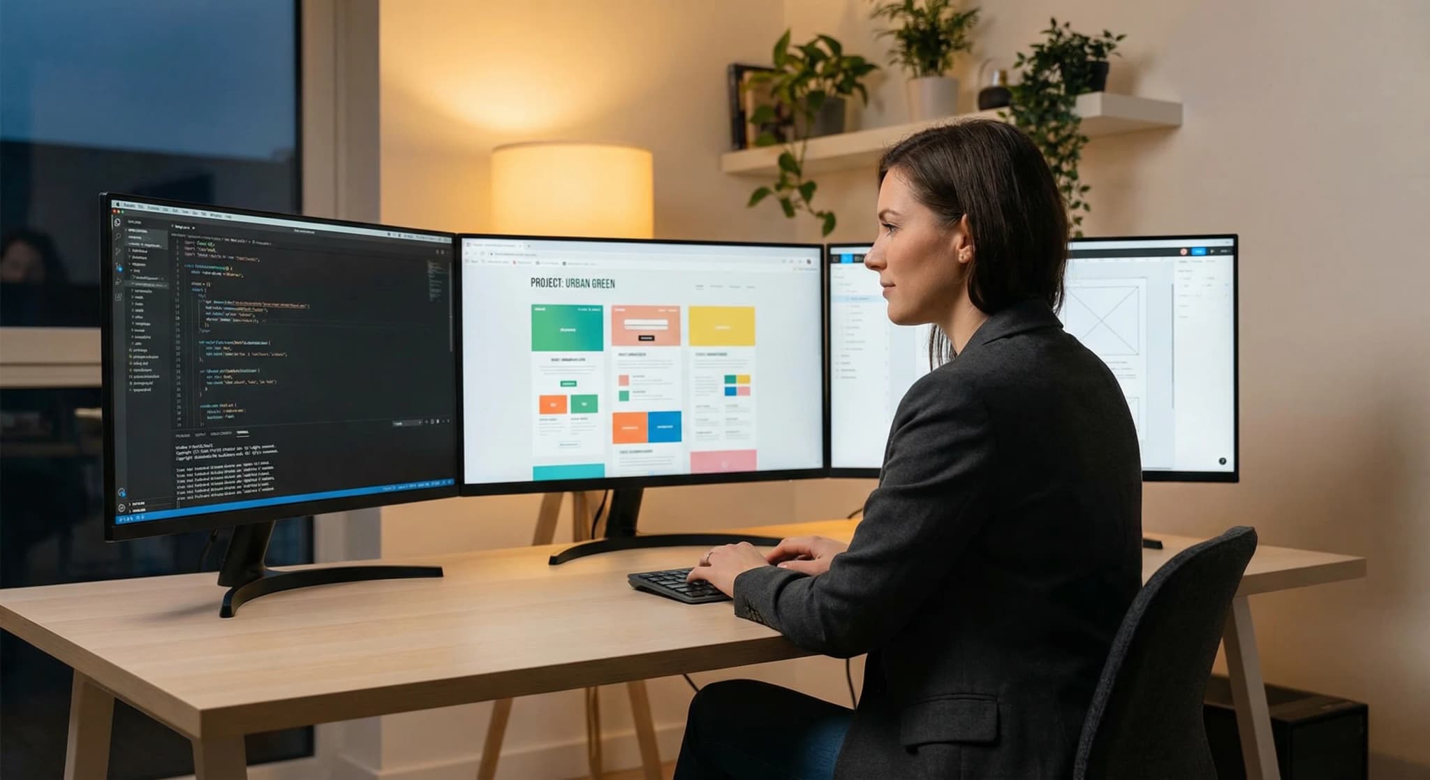 Website design example for Personal Sites